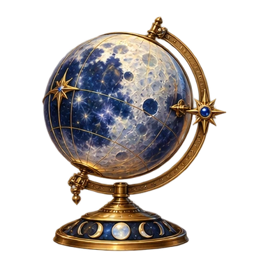 Moon globe