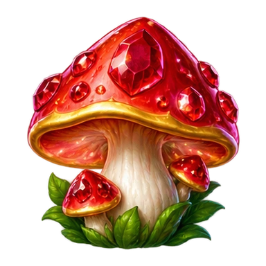 Ruby mushroom