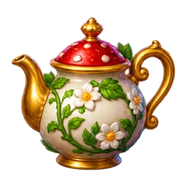 Garden teapot