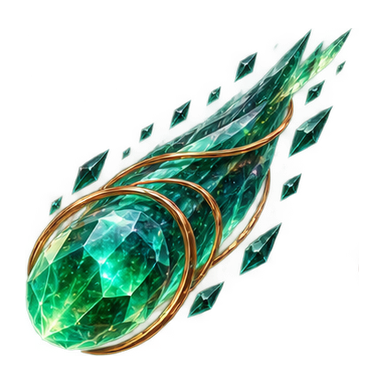 jade crystal comet